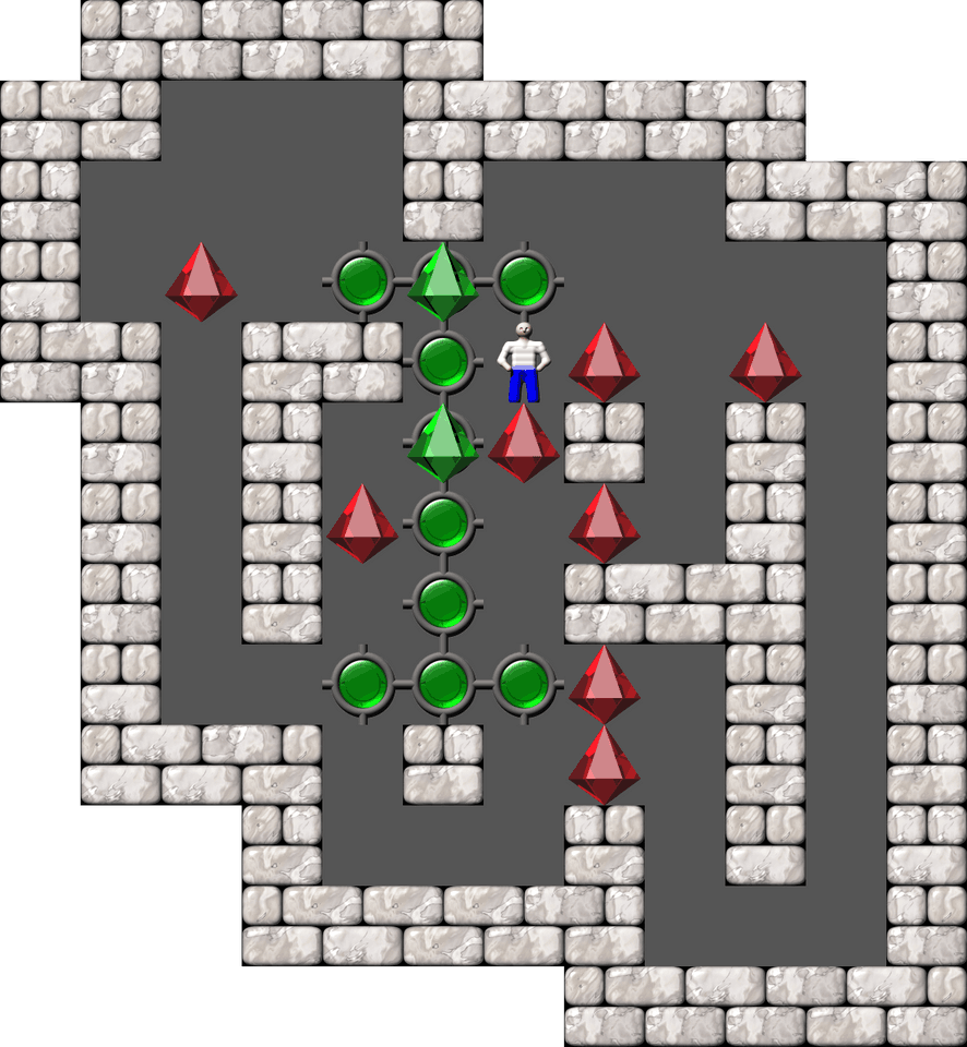 Sokoban Chrysalis Collection 8 level 30